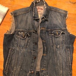 Abercrombie and Fitch denim vest